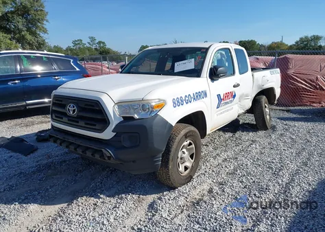 2017 Toyota Tacoma Sr из США, поврежденный, VIN 5TFRX5GN0HX100202